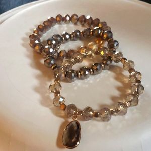 Pretty stackable bracelets